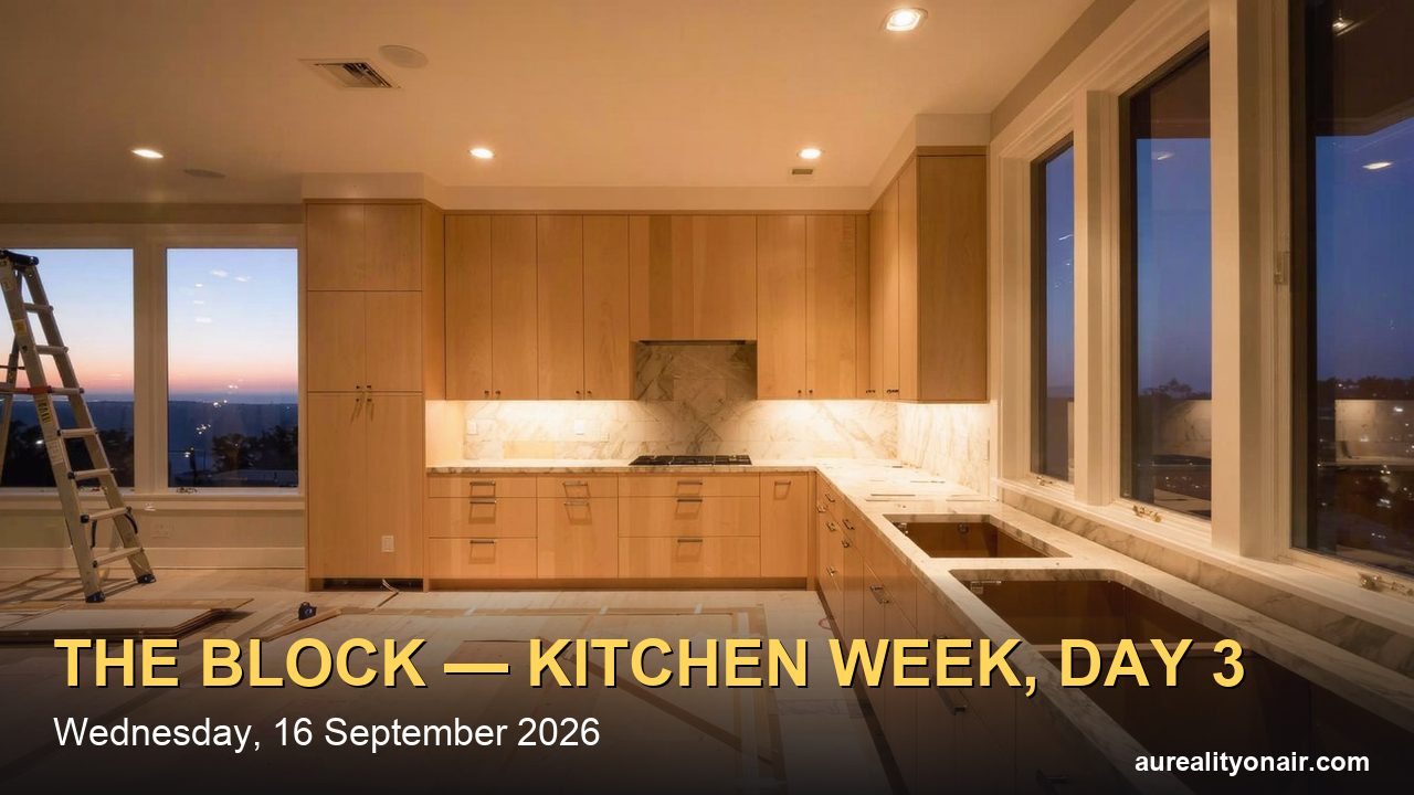 The Block, Wednesday 16 September: Shelley Steps In for Tayla and $100,000 Rides on the Kitchens
