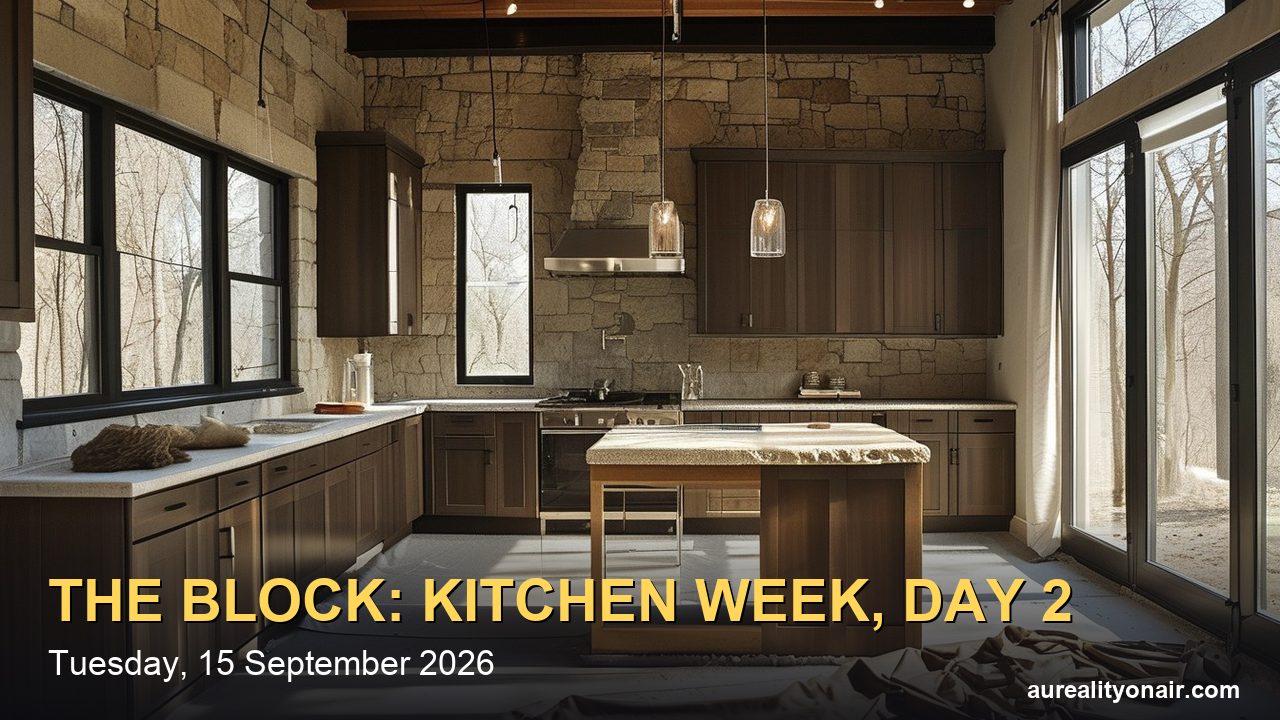 What Time Is The Block On Tonight? Tuesday 15 September: Kitchen Week Day 2 at 7.30pm AEST