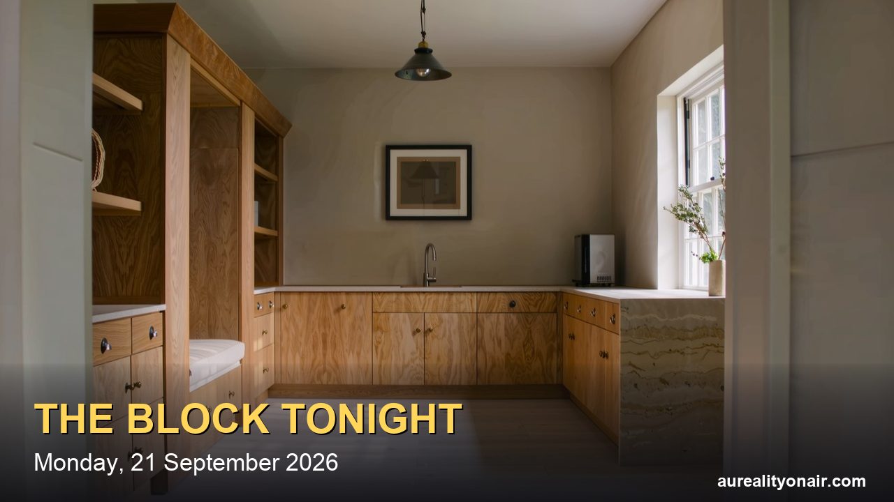 What Time Is The Block On Tonight? Monday 21 September: Rumpus and Laundry Week Starts at 7.30pm