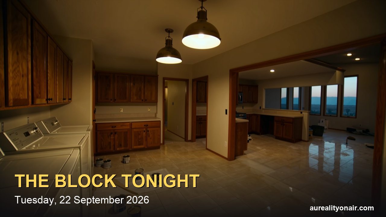 What Time Is The Block On Tonight? Tuesday 22 September: 7.31pm, and Nine's Night Splits After It